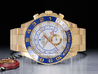 Rolex Yacht-Master II Chrono Oro 116688 Quadrante Bianco